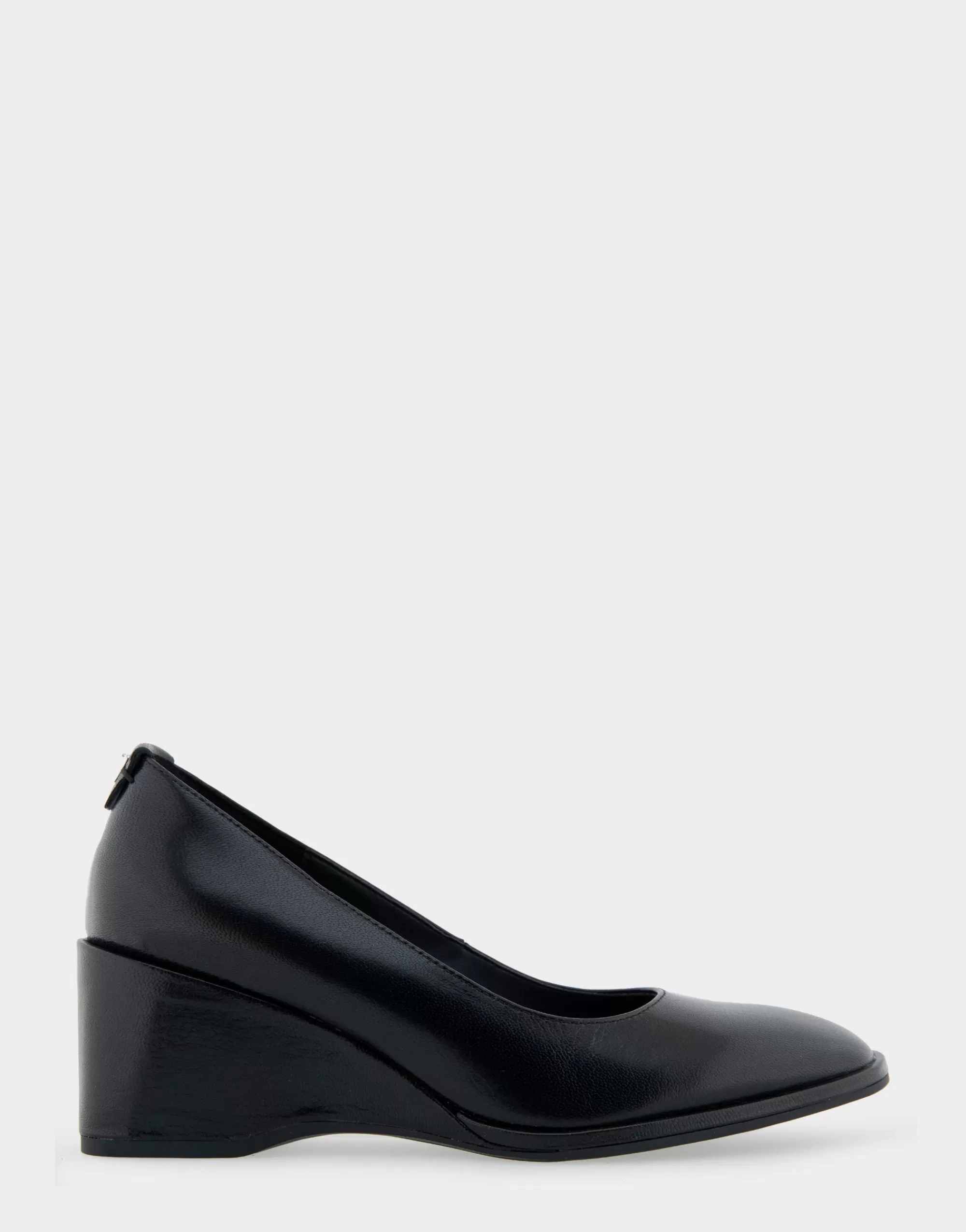 Aerosoles Wedges | Pumps*Comfortable Women's Sculpted Wedge Pump in Black Leather