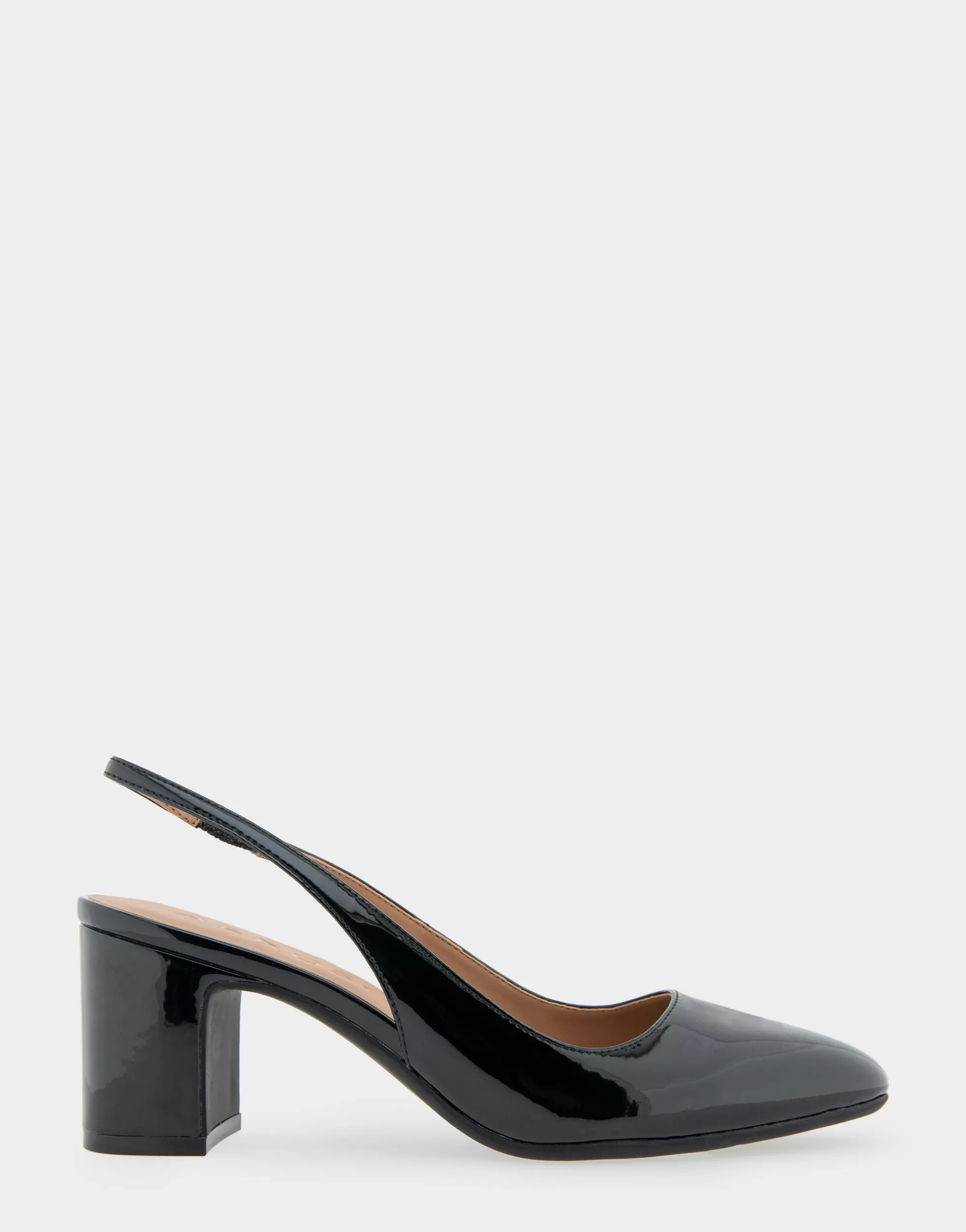 Aerosoles Pumps*Comfortable Women's Slingback Mid-heel Pump in Black Patent Faux Leather