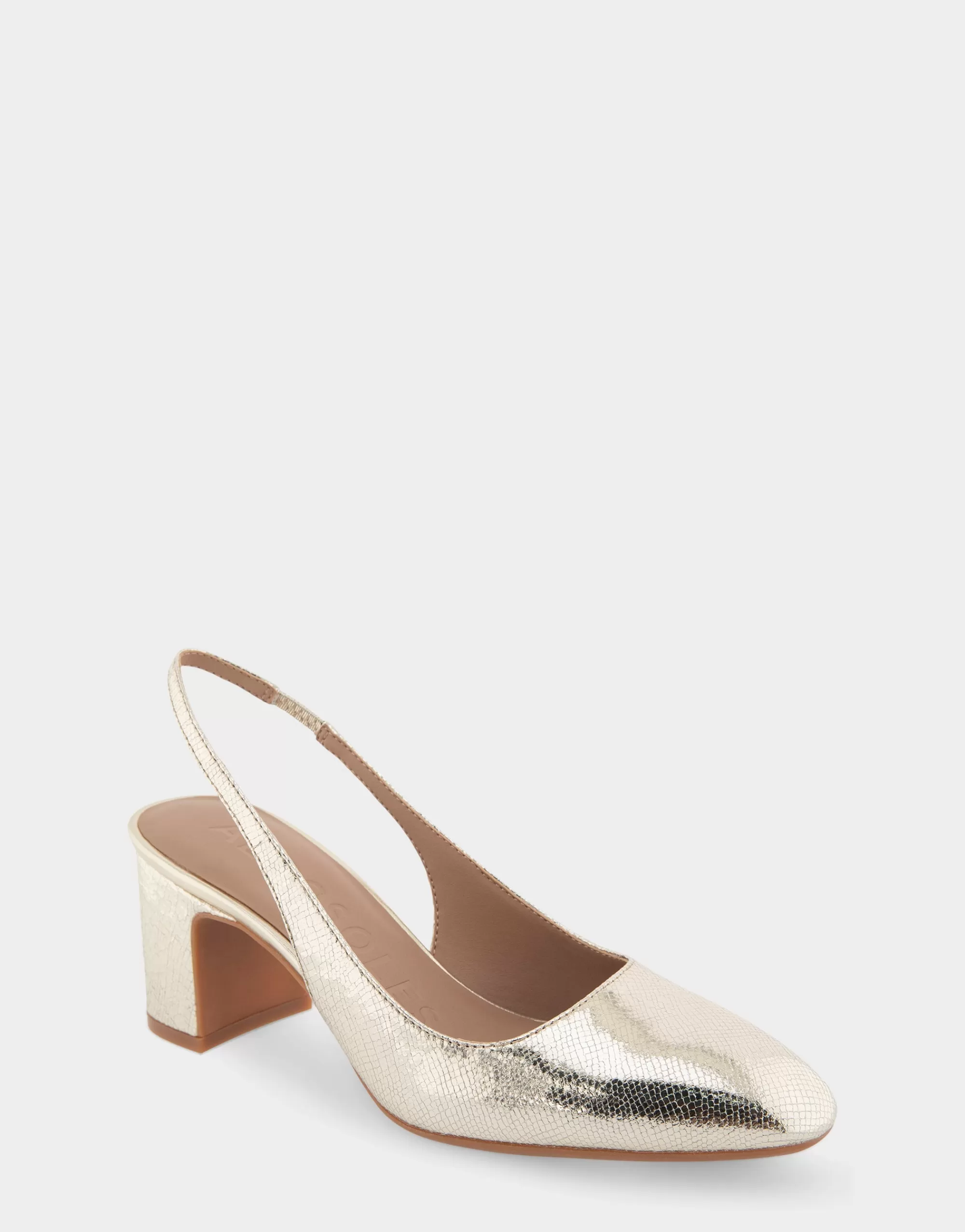 Aerosoles Pumps*Comfortable Women's Slingback Mid-heel Pump in Platino Leather