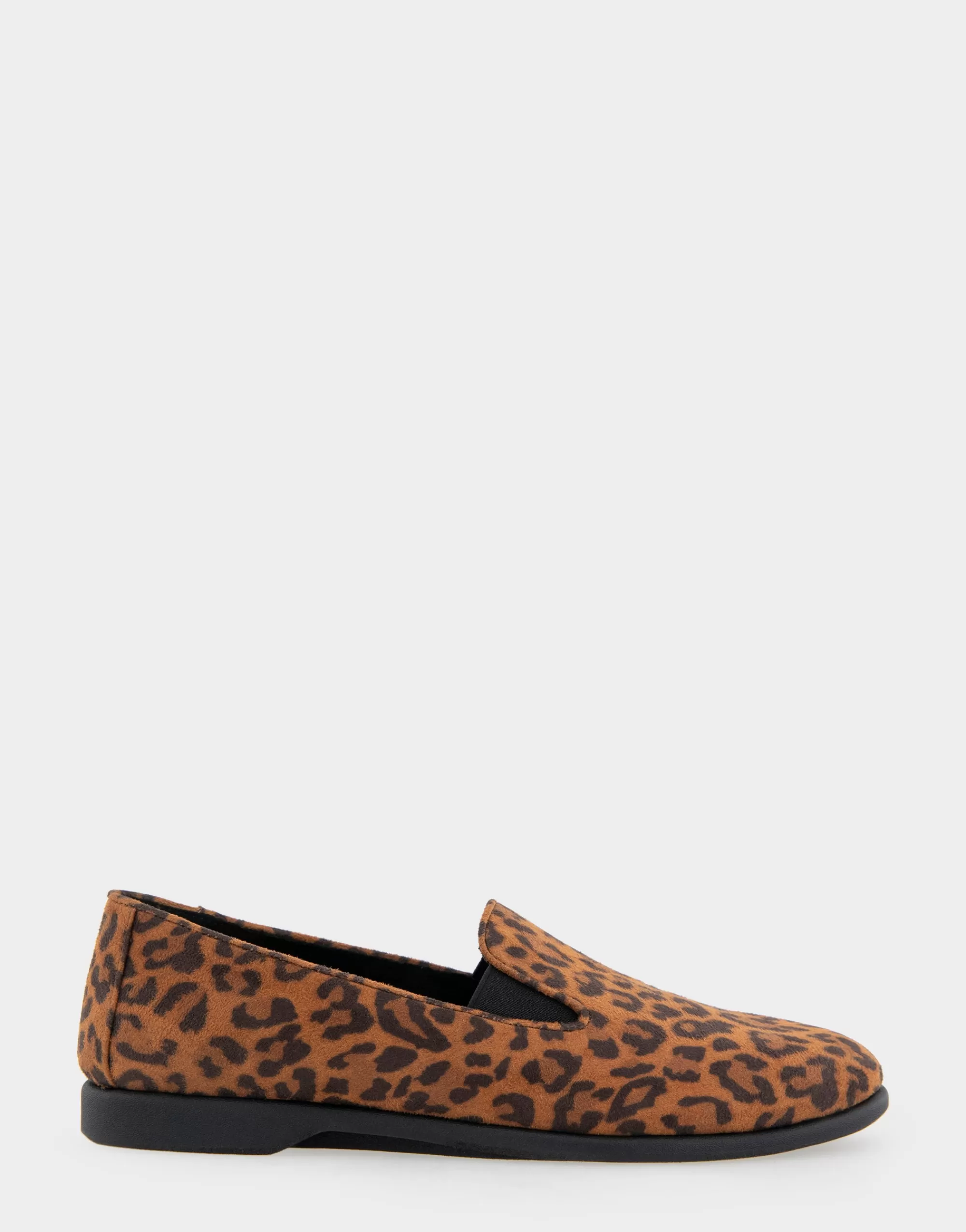 Aerosoles Loafers*Comfortable Women's Slip On Double Gore Loafer in Leopard Faux Suede Faux Suede