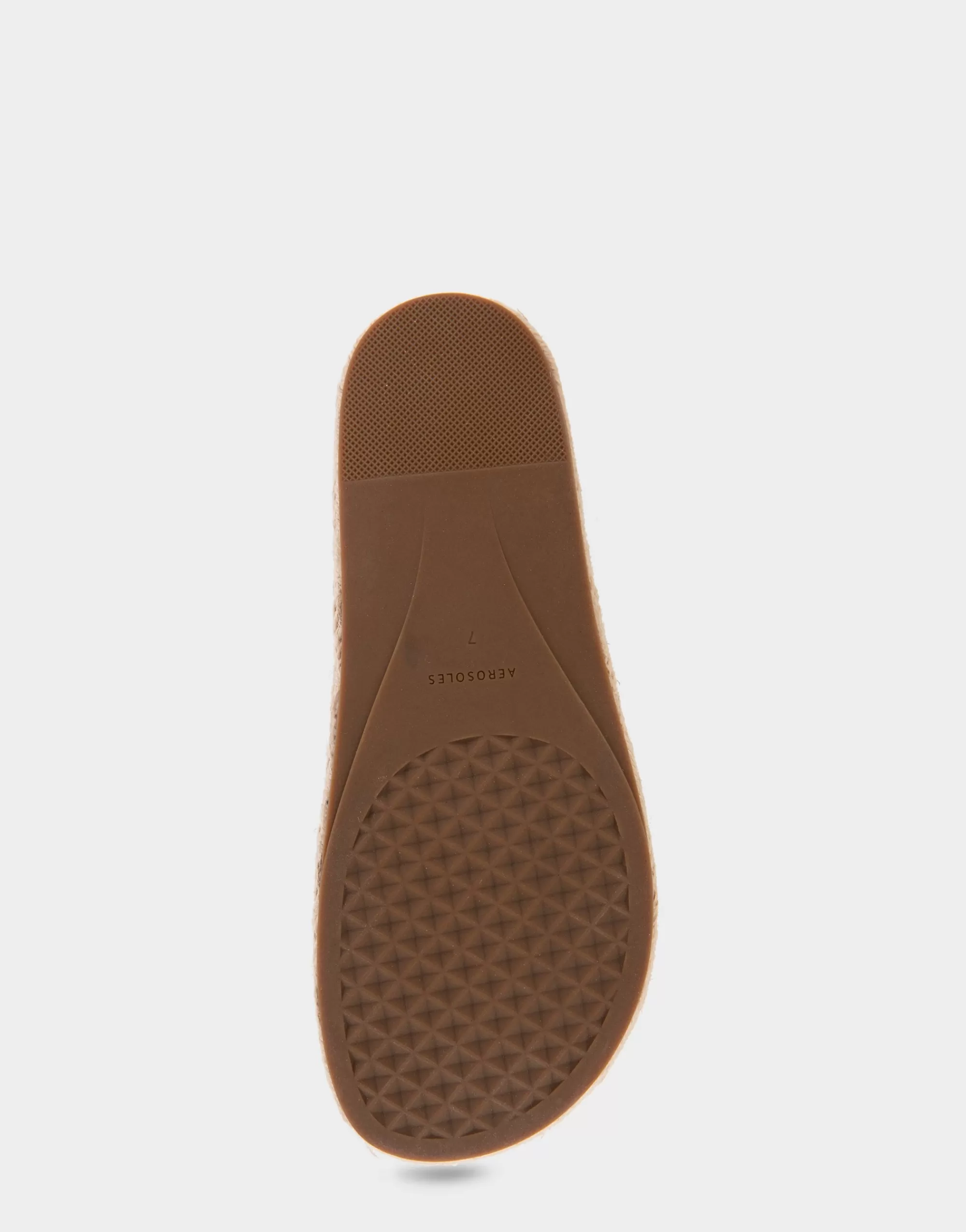 Aerosoles Platforms*Comfortable Women's Strappy Flatform Sandal in Gingerbread Leather