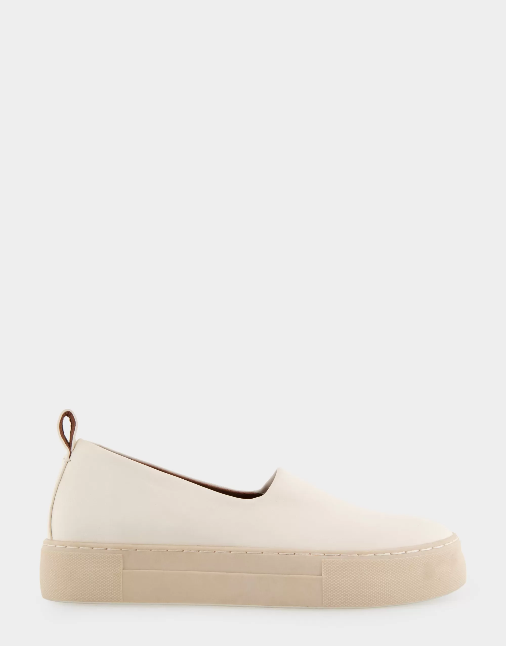 Aerosoles Flatforms | Wedges*Comfortable Women's Strech Hidden Wedge Slip On Flatform Sneaker in Eggnog Stretch Faux Leather