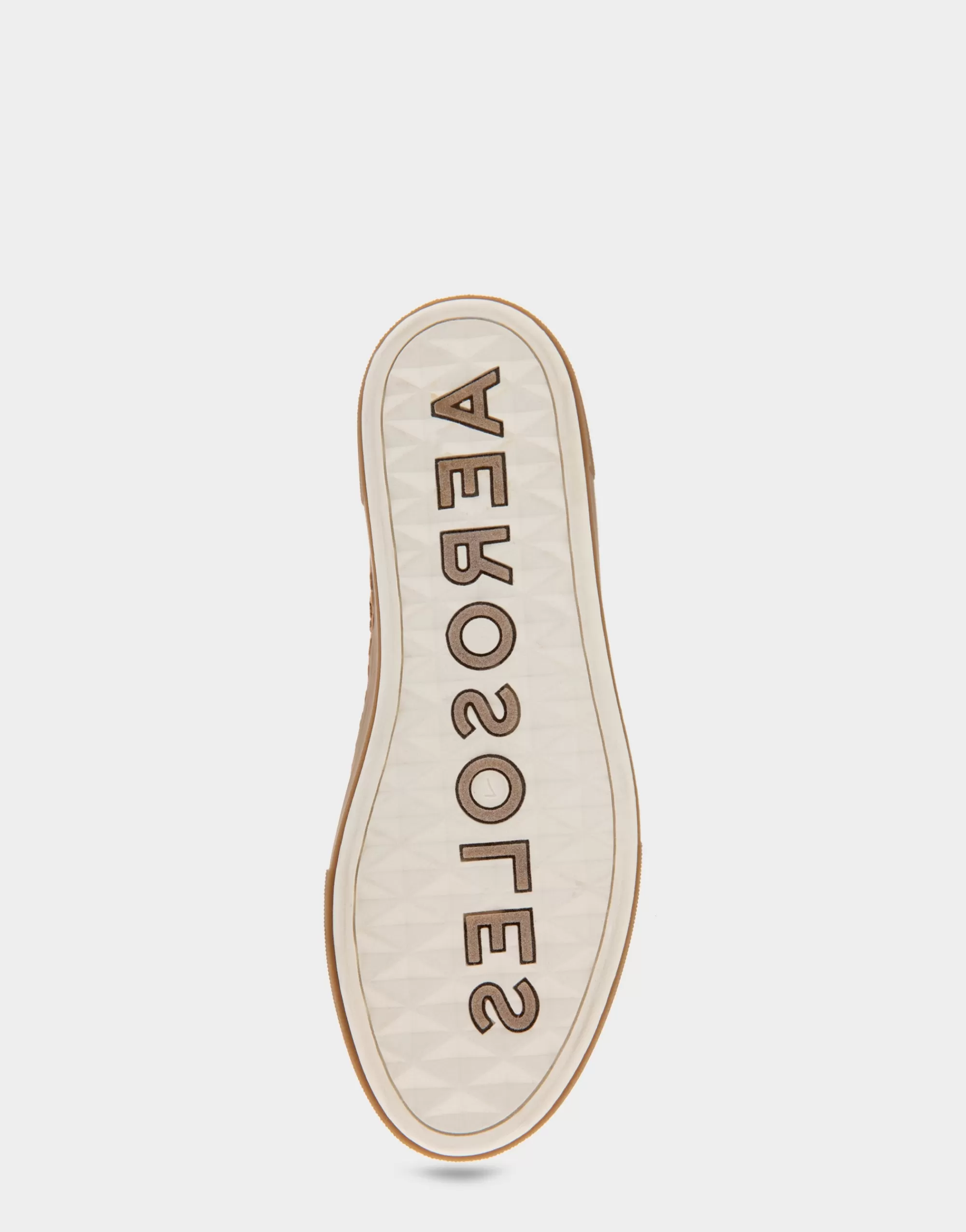 Aerosoles Flatforms | Wedges*Comfortable Women's Stretch Sock Hidden Wedge Flatform Sneaker in Tobacco Faux Suede Faux Suede