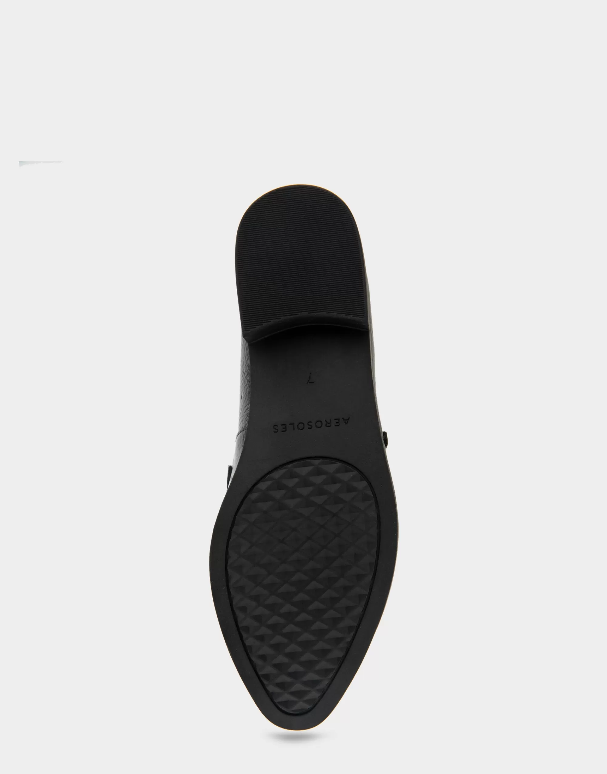 Aerosoles Loafers*Comfortable Women's Tailored Dress Loafer With Signature Metal Detail in Black Crinkled Patent Faux Leather Patent Faux Leather