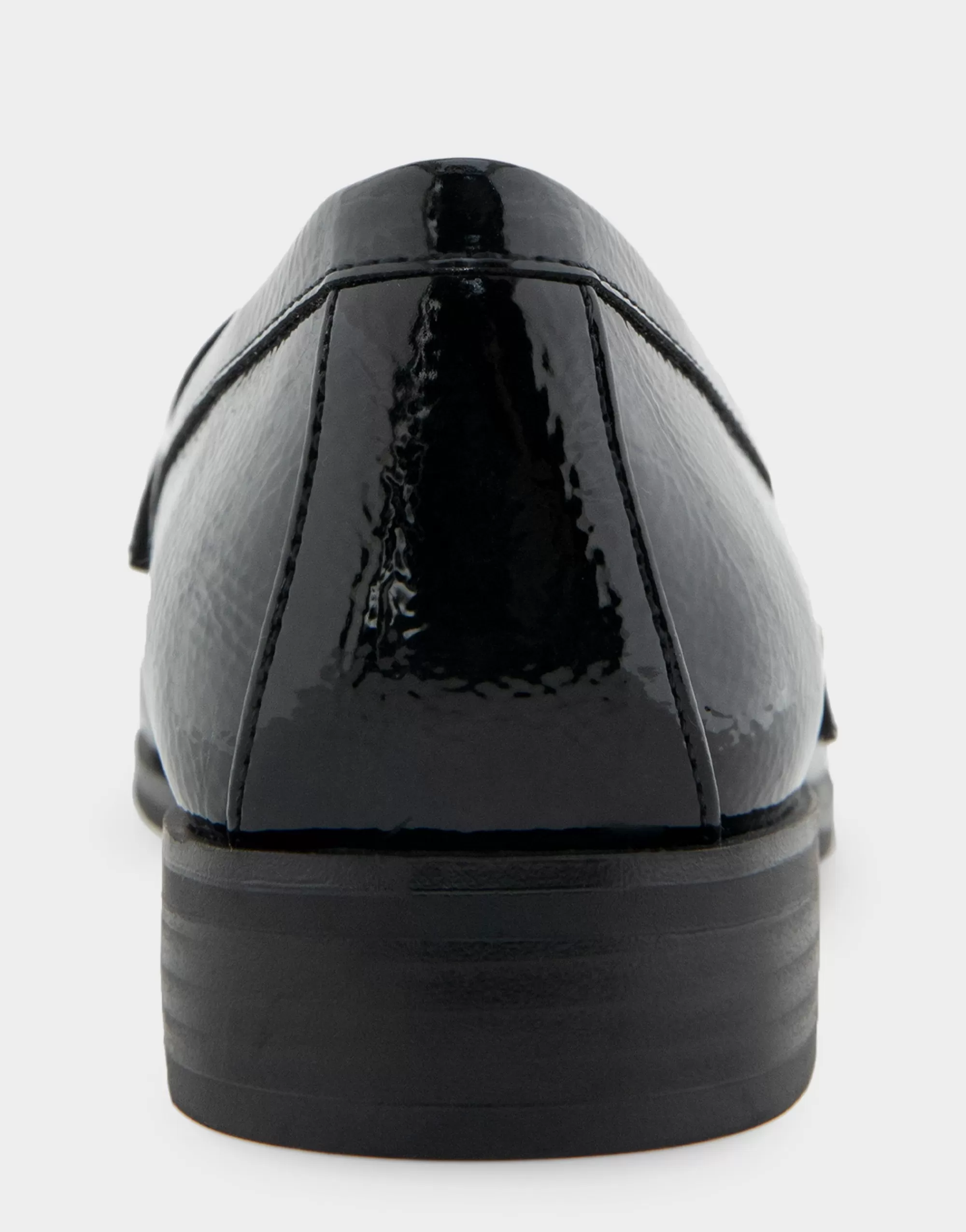 Aerosoles Loafers*Comfortable Women's Tailored Dress Loafer With Signature Metal Detail in Black Crinkled Patent Faux Leather Patent Faux Leather