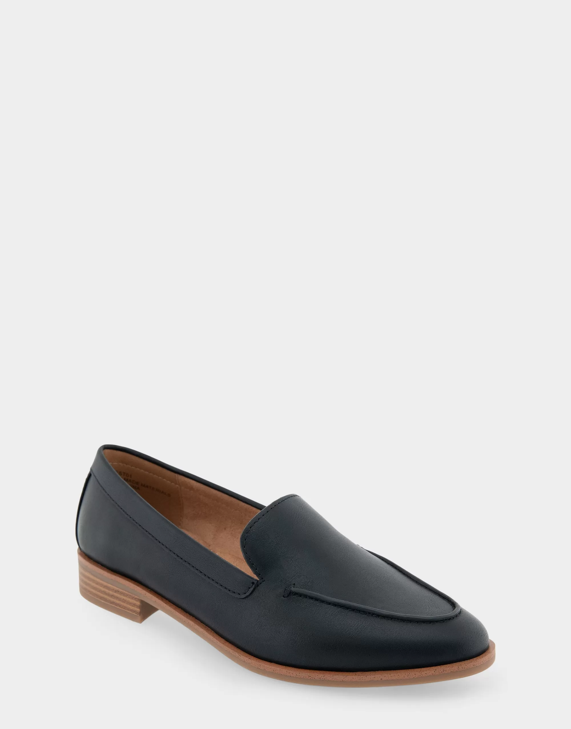 Aerosoles Loafers*Comfortable Women's Tailored Loafer in Black Faux Leather