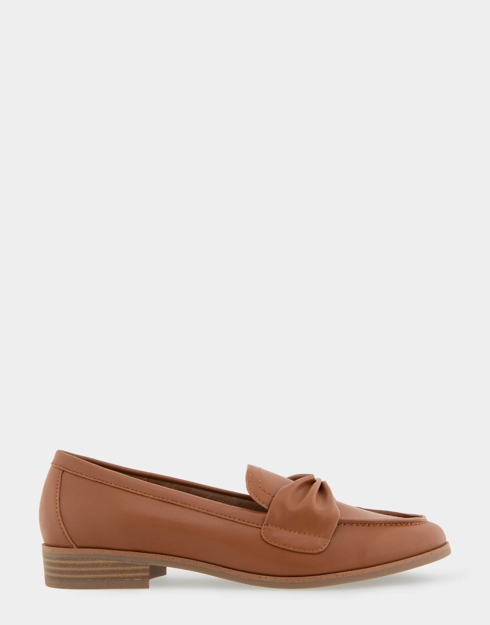 Aerosoles Loafers*Comfortable Women's Tailored Loafer in Dark Tan Faux Leather