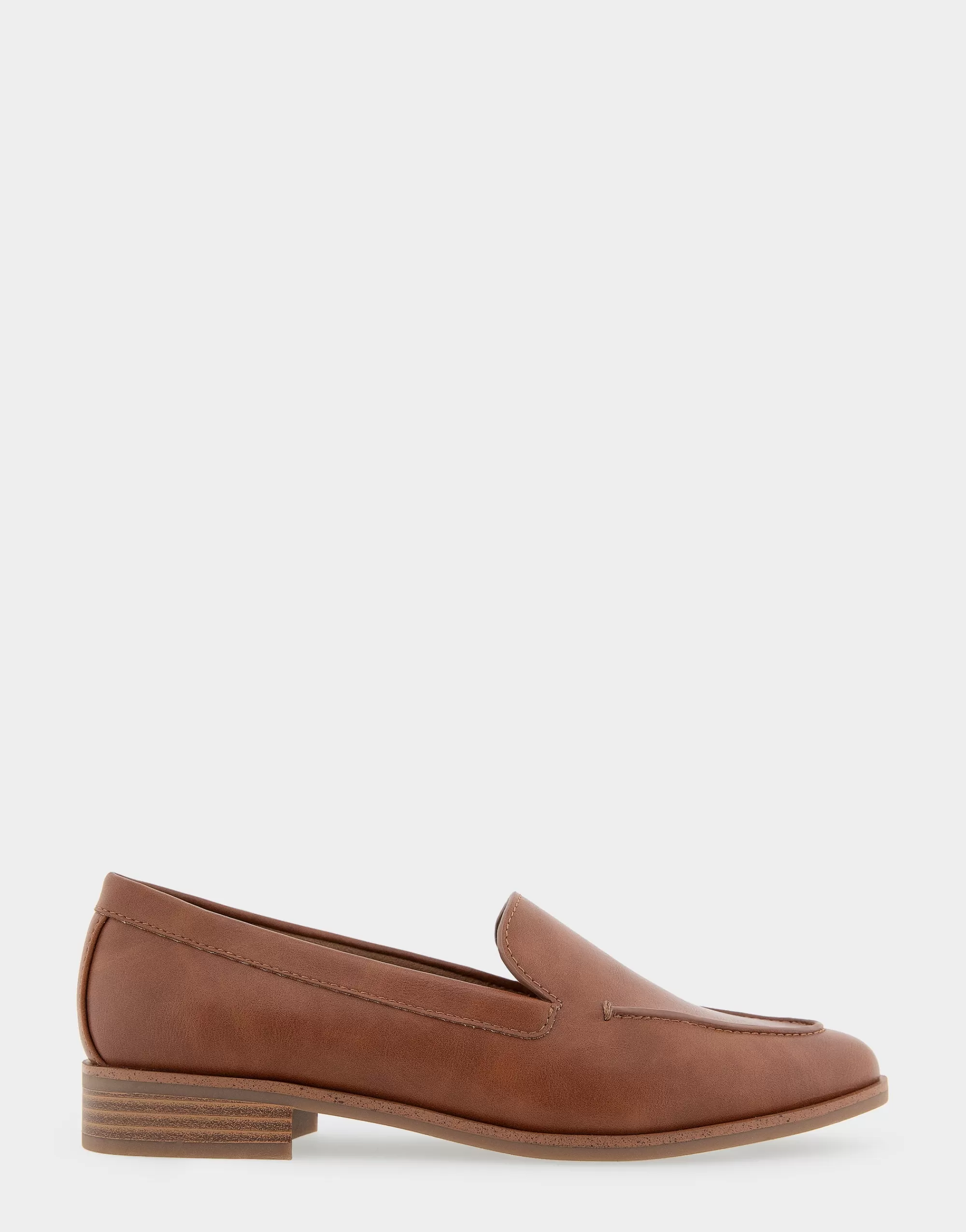Aerosoles Loafers*Comfortable Women's Tailored Loafer in Dark Tan Faux Leather