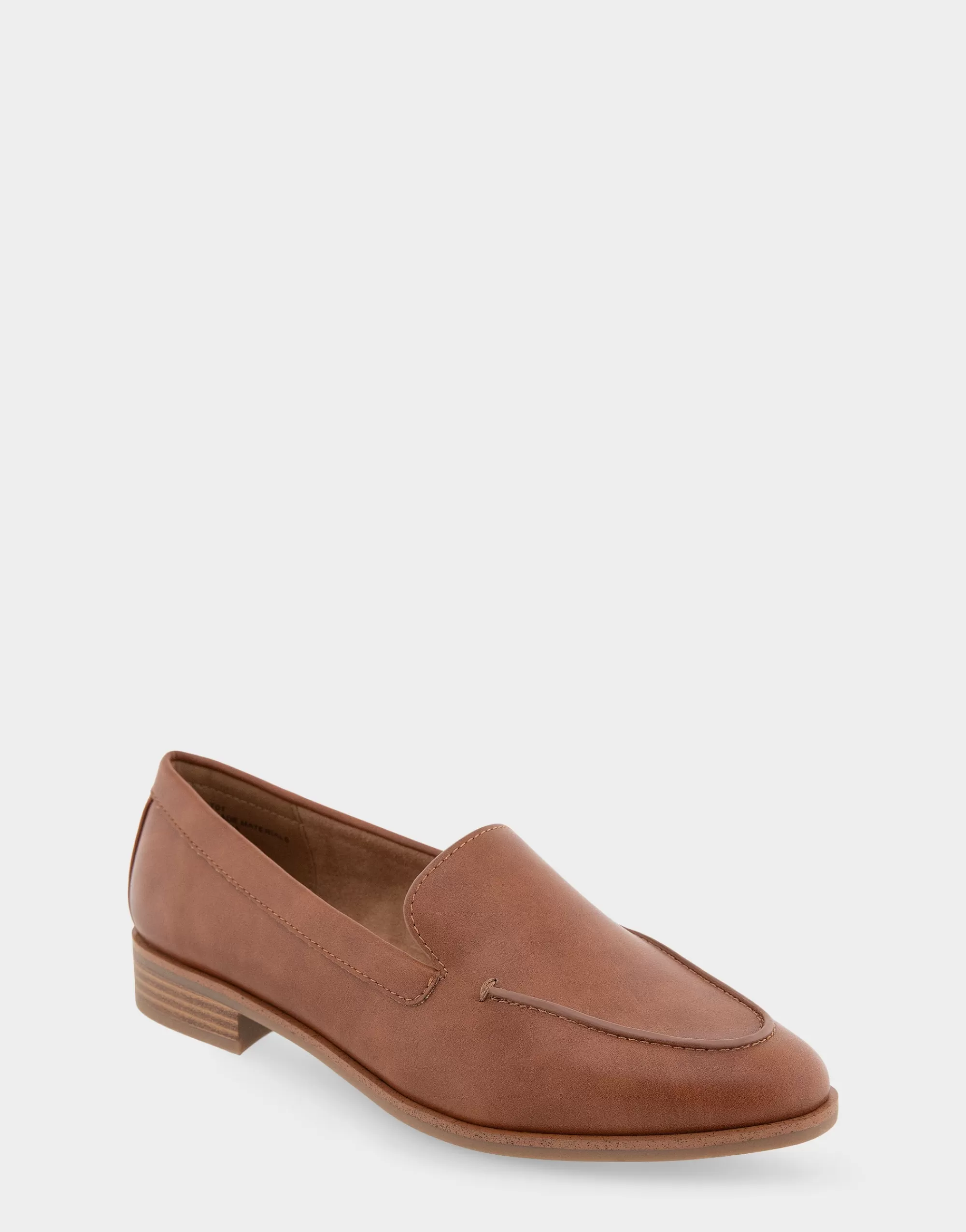 Aerosoles Loafers*Comfortable Women's Tailored Loafer in Dark Tan Faux Leather