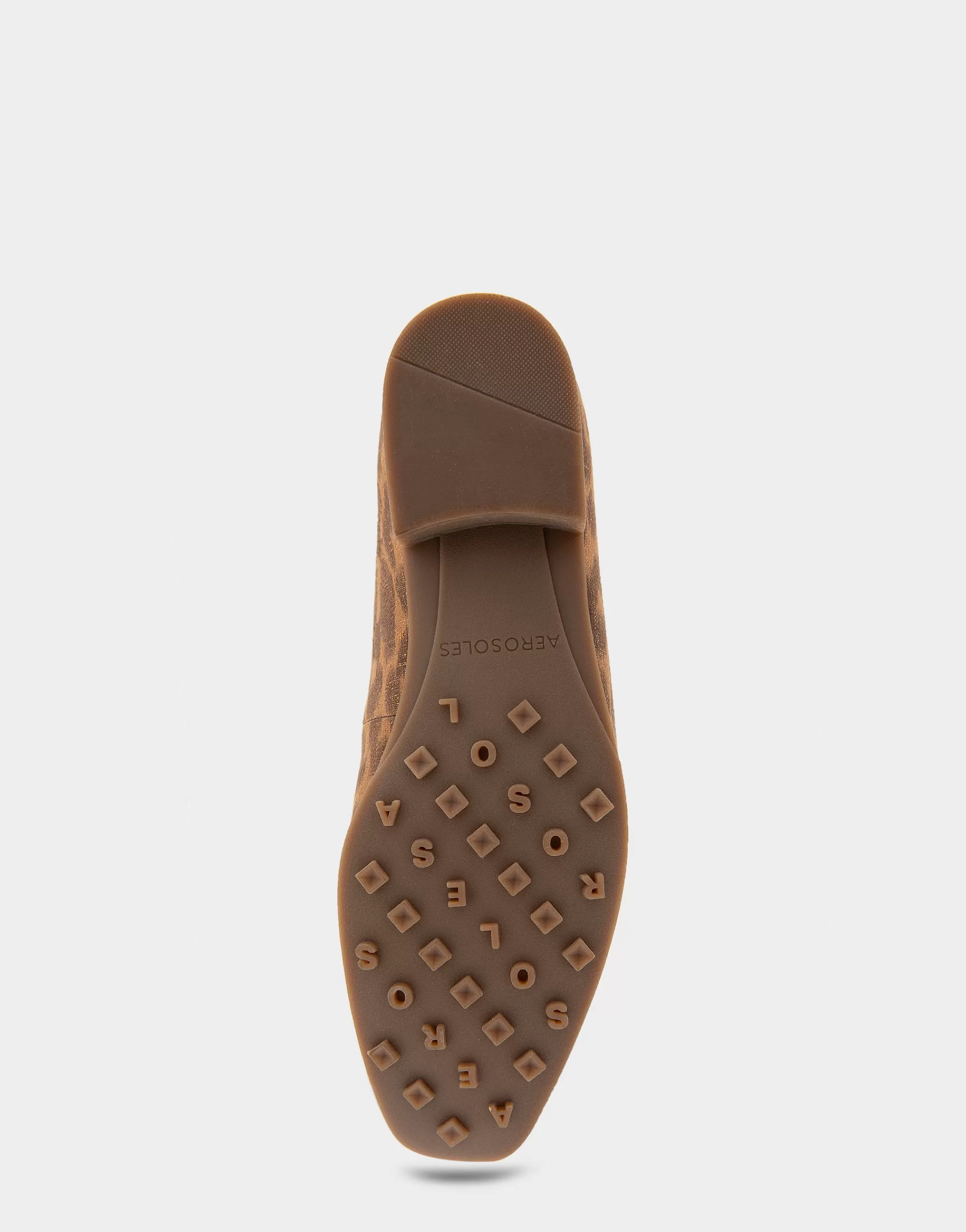 Aerosoles Loafers*Comfortable Women's Tailored Loafer in Leopard Metallic Fabric Leather