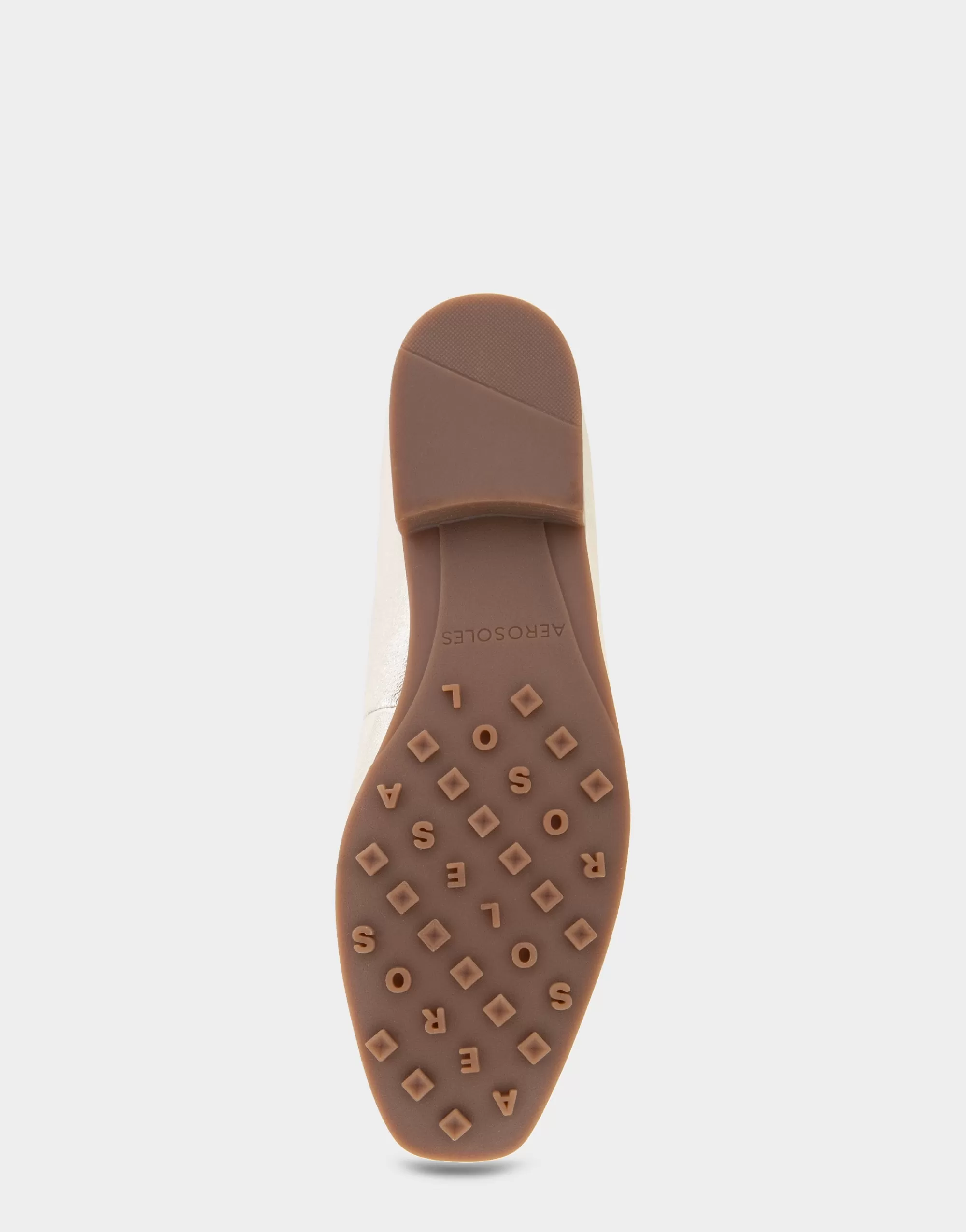 Aerosoles Loafers*Comfortable Women's Tailored Loafer in Soft Gold Leather