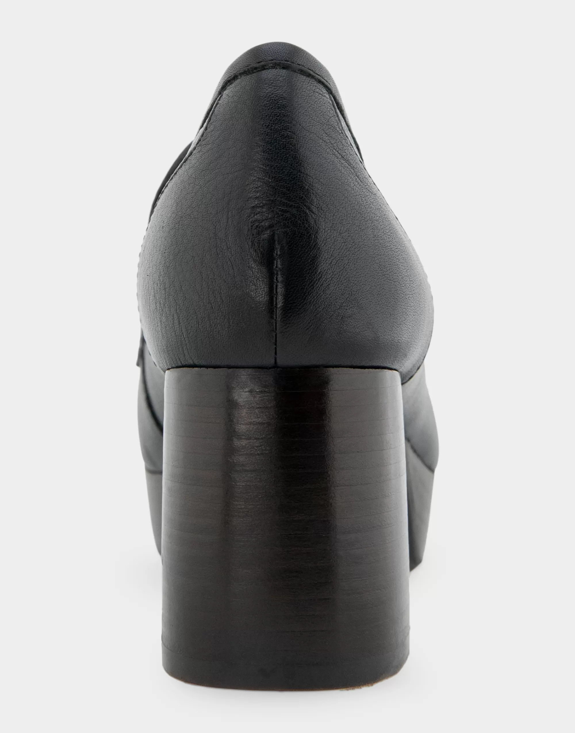 Aerosoles Loafers*Comfortable Women's Tailored Platform Loafer in Black Leather