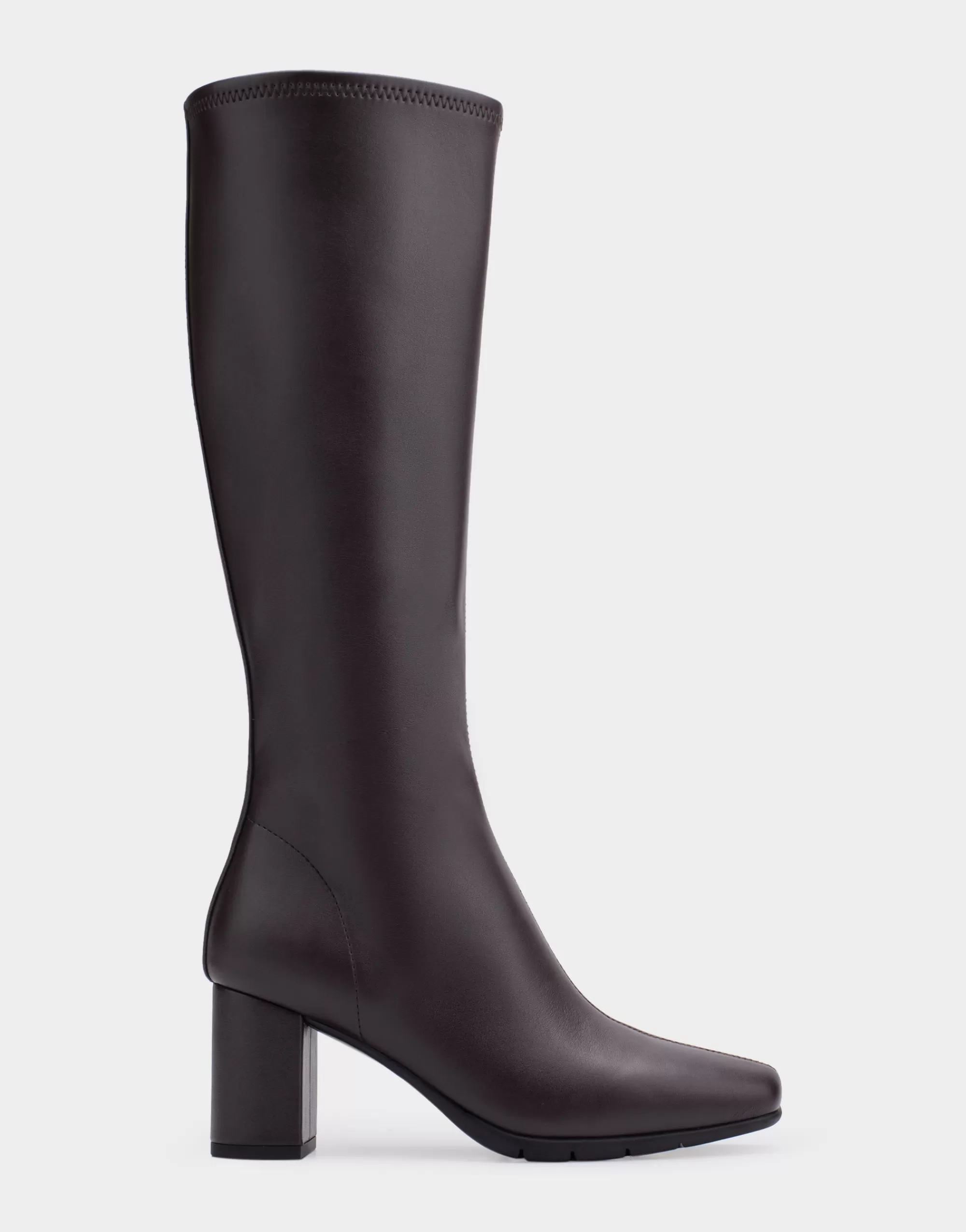 Aerosoles Heeled Boots | Tall Boots*Comfortable Women's Tall Shaft Boot in Brown Faux Leather
