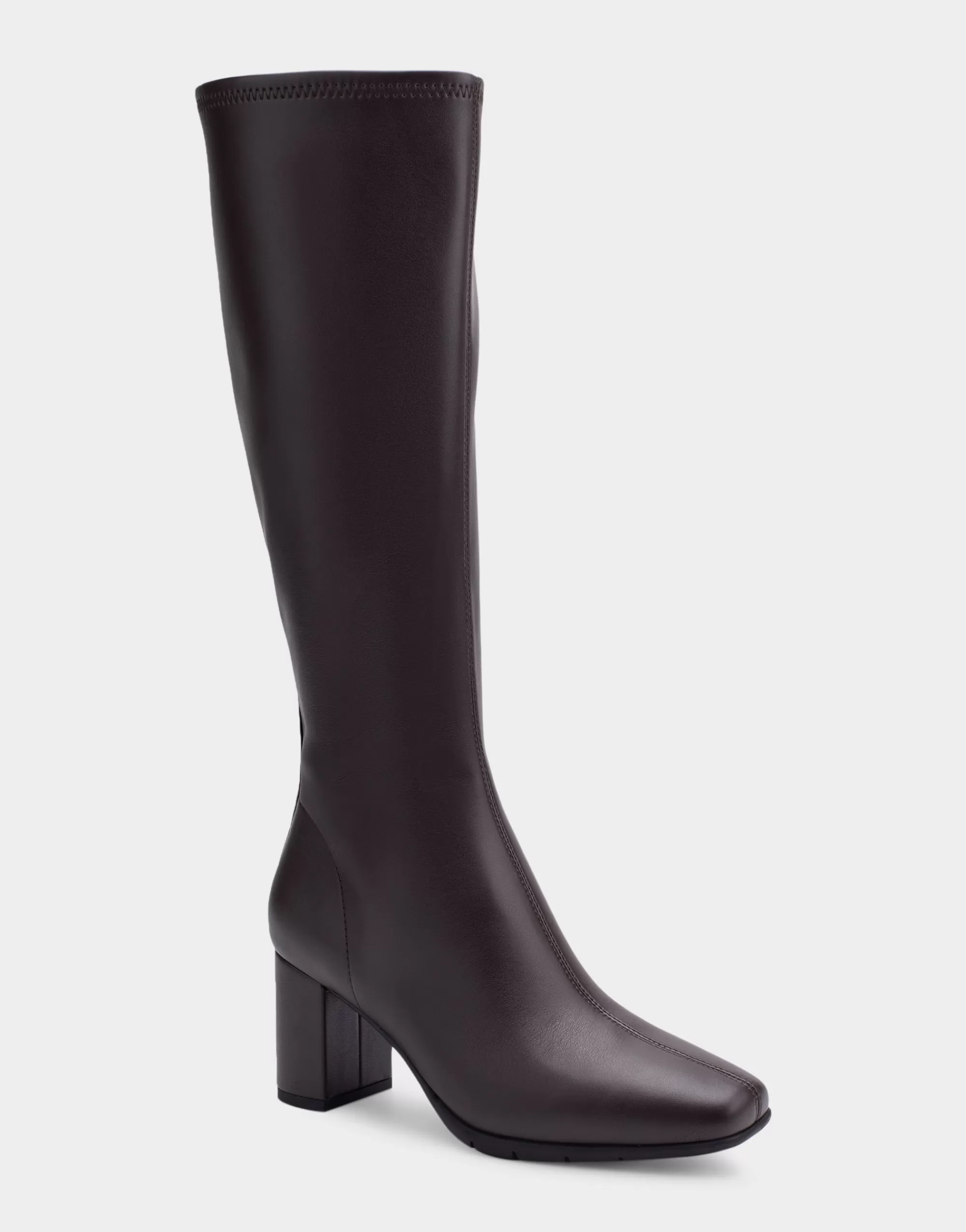 Aerosoles Heeled Boots | Tall Boots*Comfortable Women's Tall Shaft Boot in Brown Faux Leather