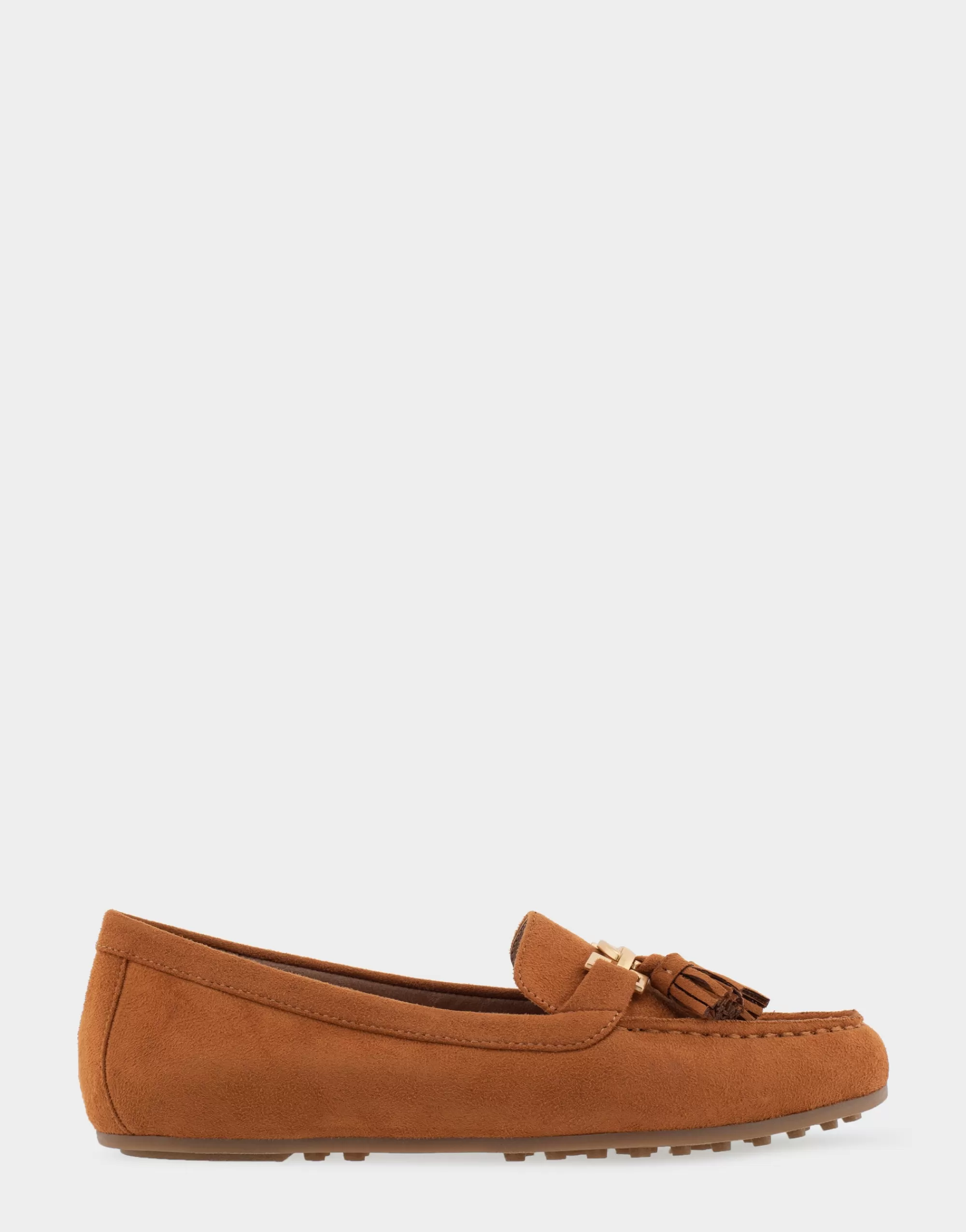 Aerosoles Clogs & Mules | Loafers*Comfortable Women's Tasseled Loafer in Tan Faux Suede