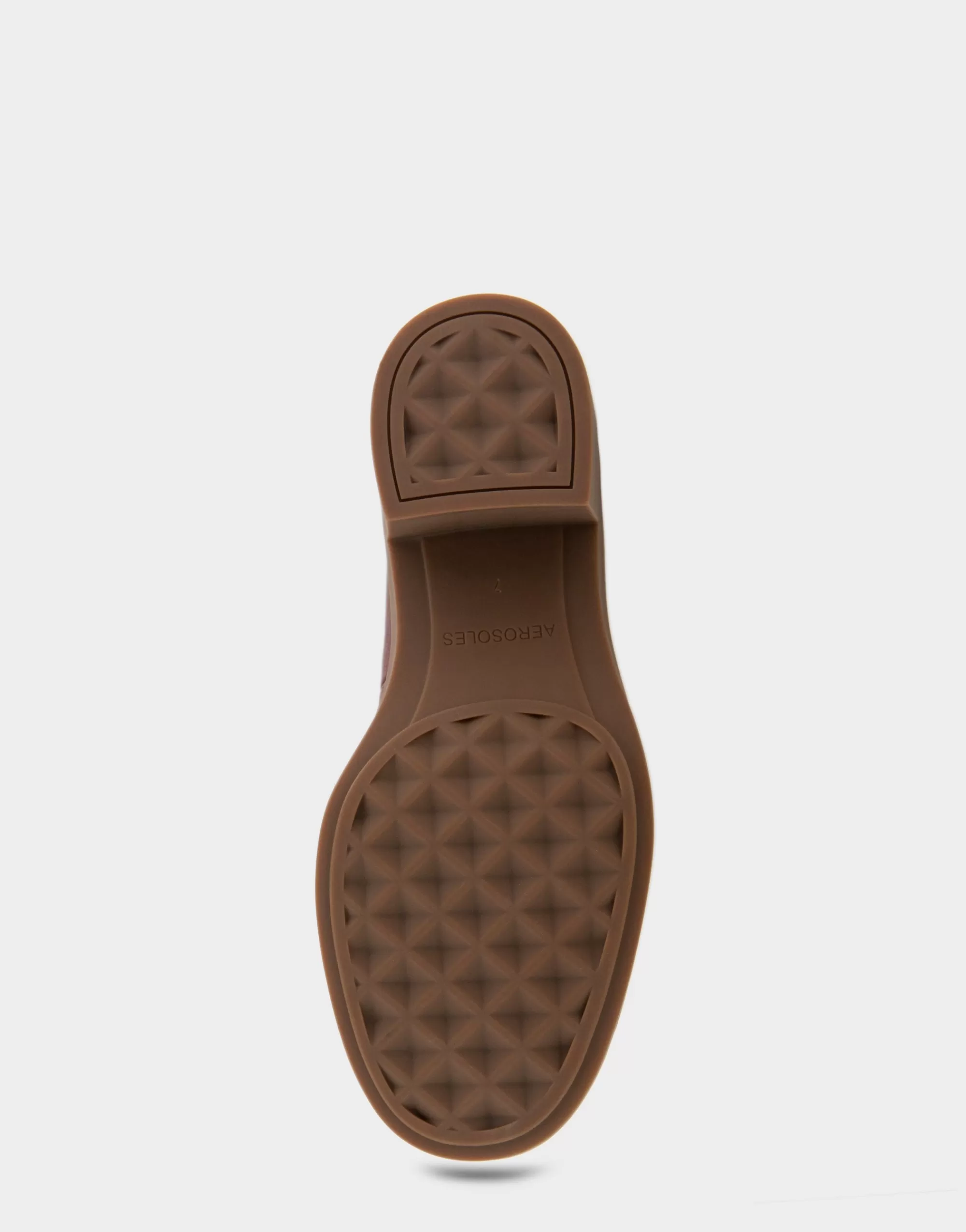 Aerosoles Platforms*Comfortable Women's Tasseled Platform Loafer in Clay Leather Leather