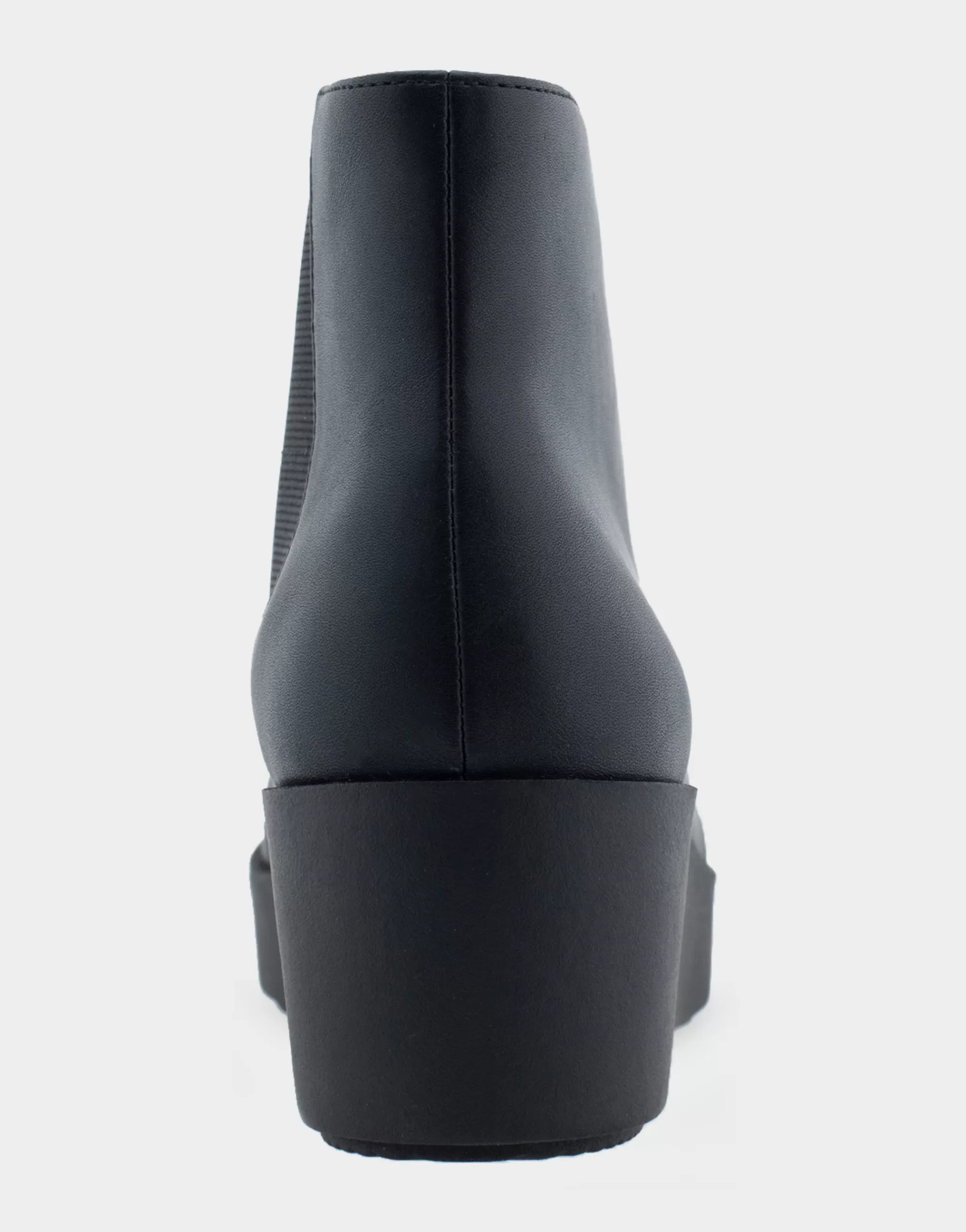 Aerosoles Ankle Boots | Wedges*Comfortable Women's Wedge Heel Ankle Boot in Black Faux Leather