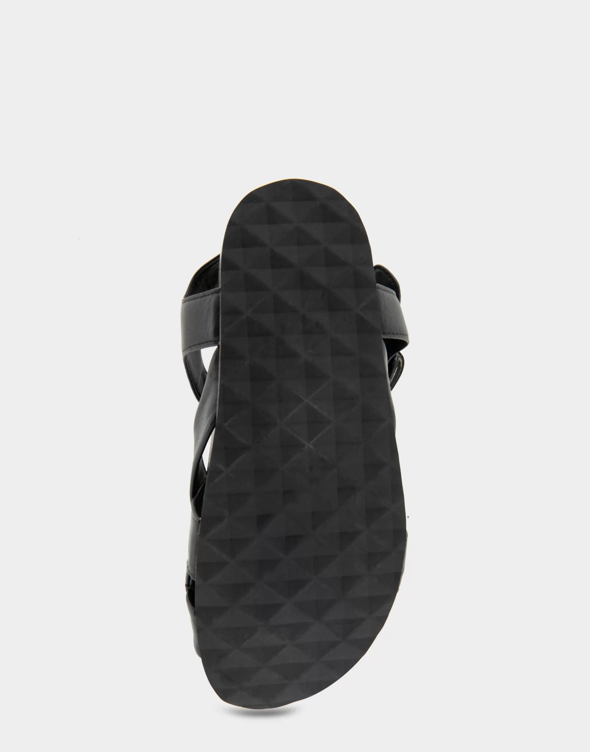 Aerosoles Flats*Comfortable Women's Woven Fisherman Footbed Sandal in Black Leather